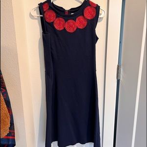 Navy dress. Perfect for summer!